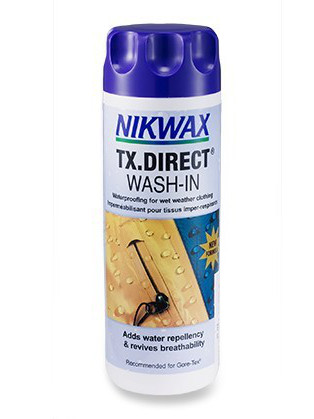 Nikwax TX.DIRECT WASH-IN impregnační prášky - 300ml fialová