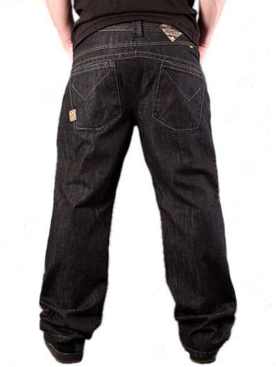VEHICLE jeans dětské DORMANT BLACK