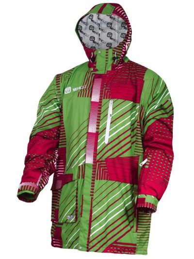 VEHICLE bunda CARDAN MESH GREEN - RED LABO/CRD 03