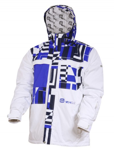 VEHICLE SNB bunda dětská @ LIFTER WHITE-BLUE NAVY/