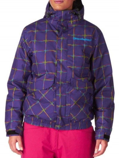 HORSEFEATHERS bunda TAYGETA violet check