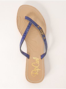 RIP CURL žabky GLOSSY LEATHER UPDAT PURPLE