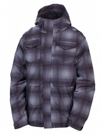 686 bunda MANNUAL COMMAND INSU Grey Ombre Plaid