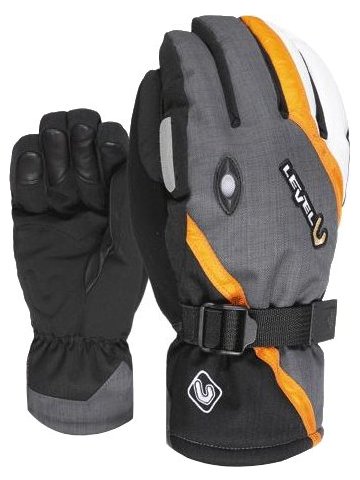 LEVEL rukavice EXPLORER Black-Grey