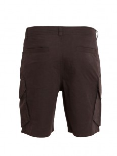 Vehicle OUKY black men's cloth shorts