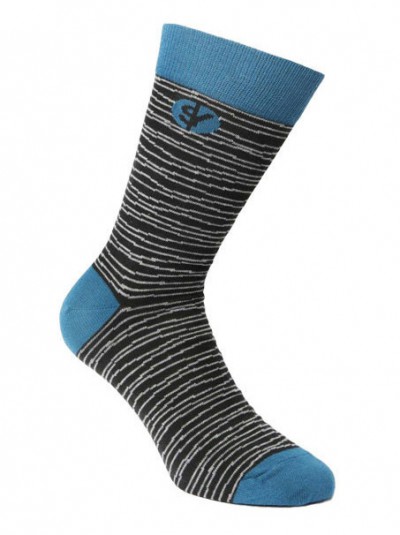 SOCK YOU ponožky FLATLINE BLK