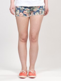 Element SIERRAS              DARK ROYAL damen leinen-shorts