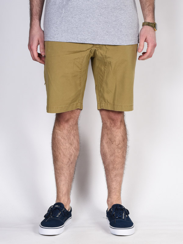 Element CADET CANYON KHAKI pánské skate kraťasy - 30 hnědá