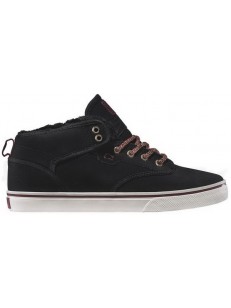GLOBE boty MOTLEY MID BLACK/ANTIQUE/FUR