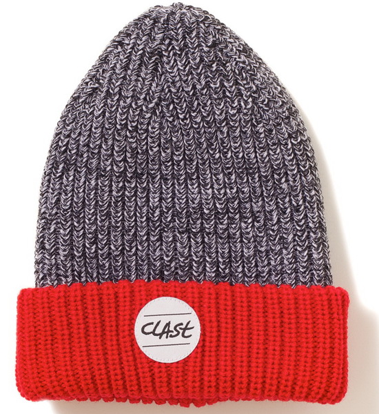 CLAST FLAPJACK RED/HEATHER GREY pánská čepice šedá