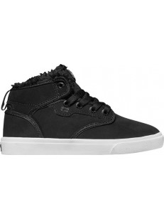 GLOBE boty MOTLEY MID - KIDS BLACK/BLACK FUR