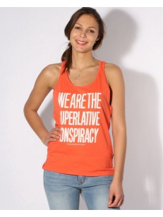 WESC MESSAGE HOT CORAL