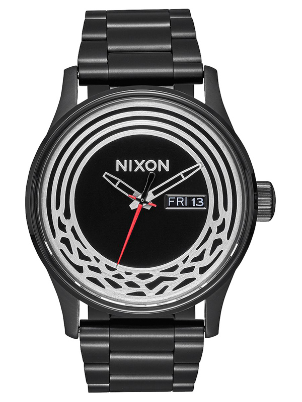 Nixon SENTRY SS KYLOBLACK ručičkové hodinky černá