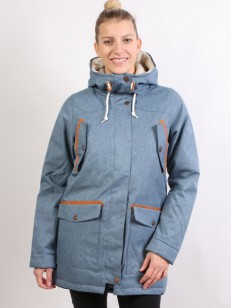 Colour Wear WEAR RANGE PARKA DENIM BLUE