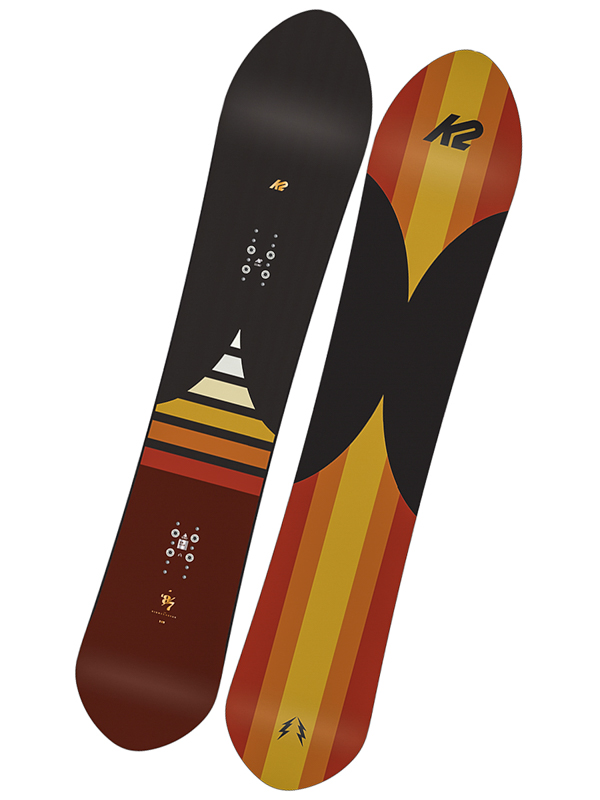 K2 EIGHTY SEVEN pánský snowboard - 155 žlutá