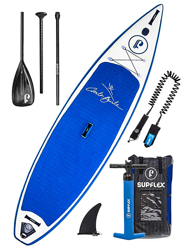 Supflex PRO CARLOS BURLE paddleboard nafukovací - 10'8"x30" modrá