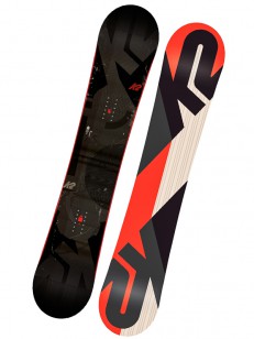 K2 snowboard STANDARD BLACK/RED