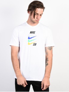 NIKE SB triko FUTURA WHITE