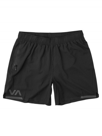RVCA kraťasy VA TECH 16IN BLACK