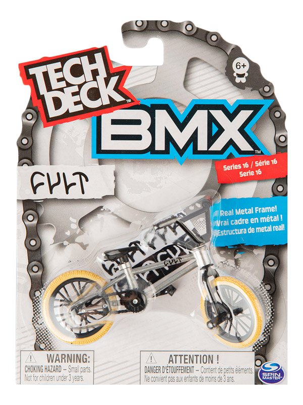TechDeck BMX FULT METAL GREY fingerboard /