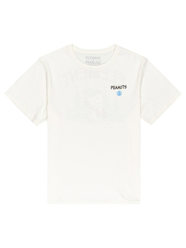 Element PEANUTS GOOD TIMES off white pánské tričko krátký rukáv - M bílá