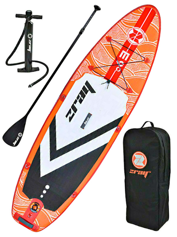 Zray E9 Evasion ORANGE paddleboard nafukovací - 9'0"x30" bílá