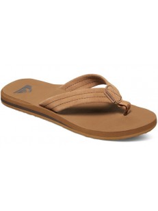 Quiksilver CARVER SUEDE TAN - SOLID