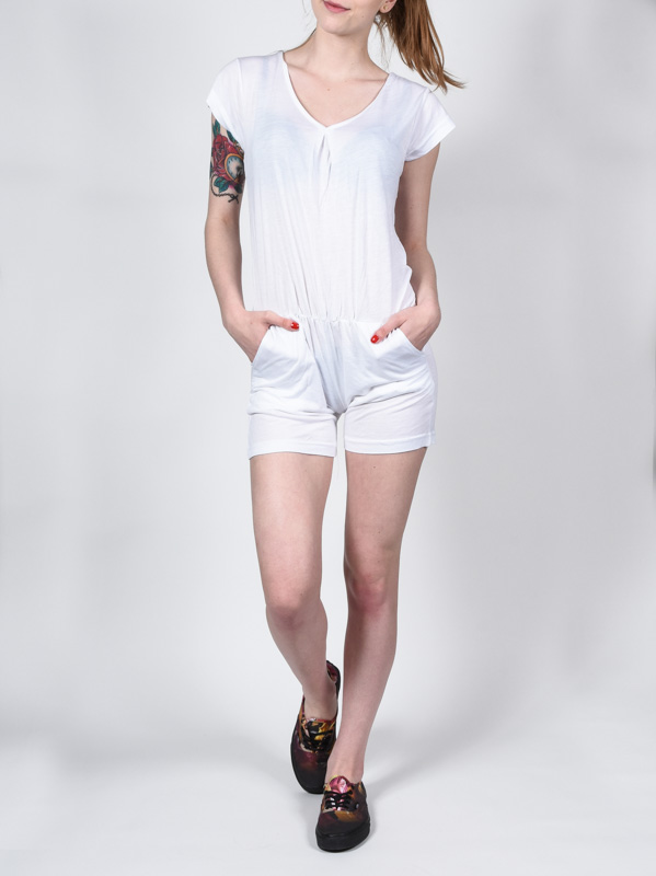 Ezekiel Laura WHT dámské šaty krátké - S bílá