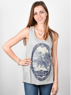 ELEMENT tílko STAY CURIOUS HEATHER GREY