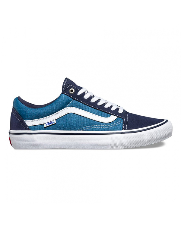 Vans Old Skool Pro Navy/STV Navy/White pánské boty - 36,5EUR