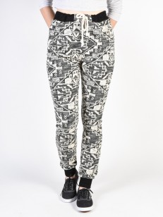 BILLABONG tepláky MATA BLACK ETHNIC
