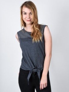 Element TRACY black t-shirt damski