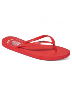 ROXY žabky VIVA STAMP RED