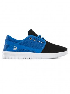 ETNIES boty KIDS SCOUT BLACK/BLUE/GREY