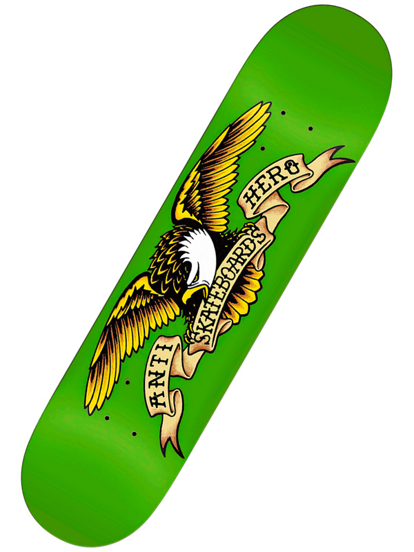 Antihero CLASSIC EAGLE skate board deska - 7.81 zelená