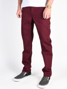 ELEMENT kalhoty E02 COLOR NAPA RED