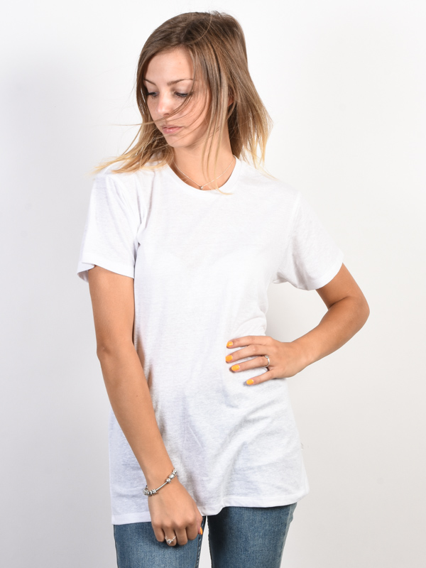 Element LIVIN white dámské skate tričko - M bílá