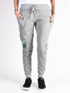 RVCA tepláky GO EASY HEATHER GREY