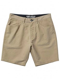 BILLABONG kraťasy OUTSIDER X SURF CORD KHAKI