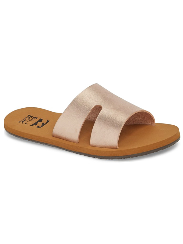 Billabong WANDER OFTEN ROSE GOLD MULTI dámské plážové pantofle - 34,4EUR růžová