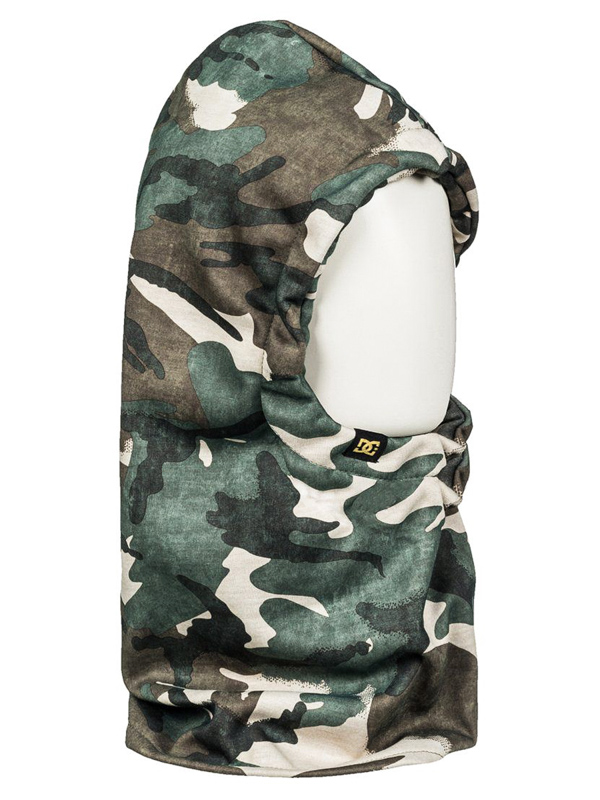 Dc HOODACLAVA BRITISH WOODLAND CAMO kukla na snowboard