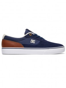 DC boty SWITCH S NAVY/DK CHOCOLATE