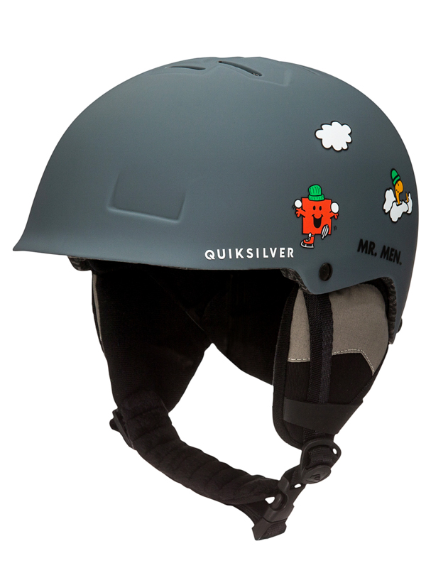 Quiksilver EMPIRE MM MR MEN CONVERSATIONAL dětská helma na snb - 50 šedá