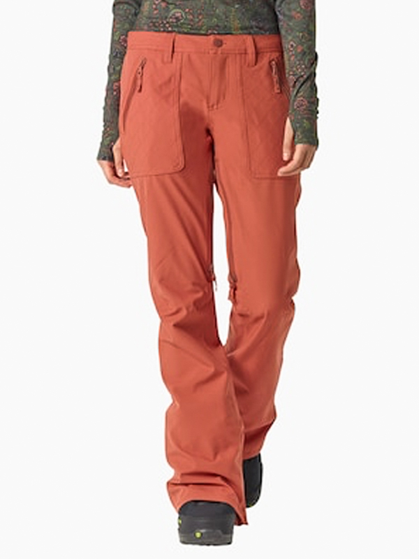 Burton WB VIDA PERSIMMON zimní kalhoty pro ženy - XS červená