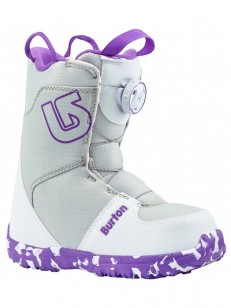 BURTON boty GROM BOA WHITE/PURPLE