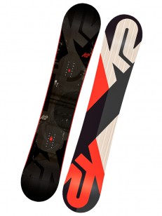 K2 snowboard STANDARD BLK/RED/GRY