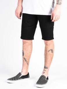 DC kraťasy WORKER STRAIGHT BLACK RINSE