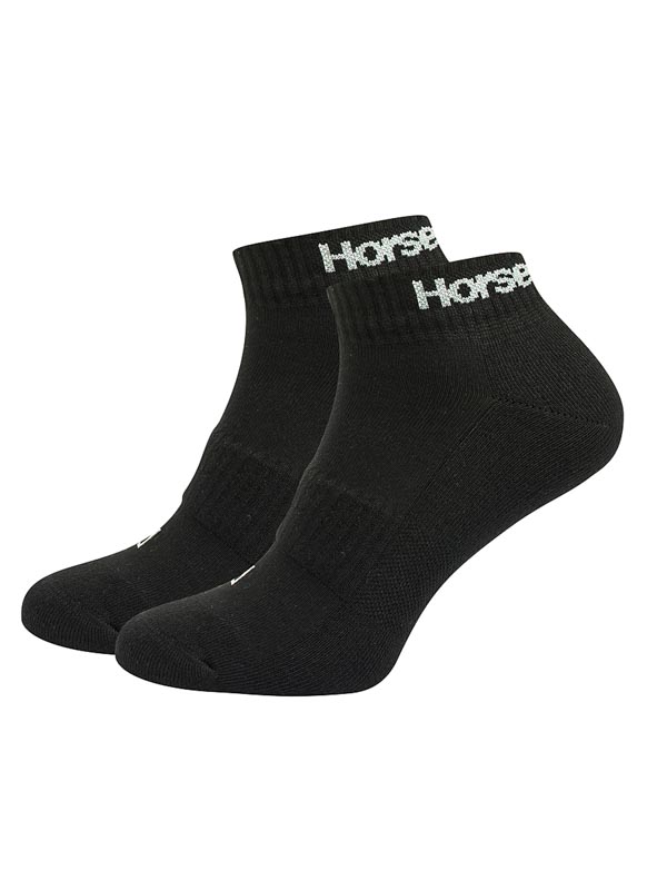 Horsefeathers RAPID PREMIUM 3 PACK black kotníkové ponožky - 5 - 7 černá