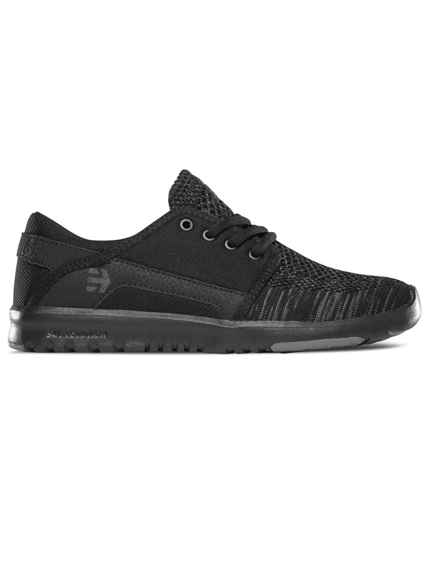 Etnies Scout YB BLACK/GREY/BLACK dámské boty - 37EUR černá