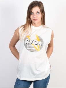 RVCA VOLT BOXY ANTIQUE WHITE